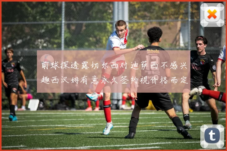 前球探透露切尔西对迪萨西不感兴趣西汉姆有意永久签约视价格而定